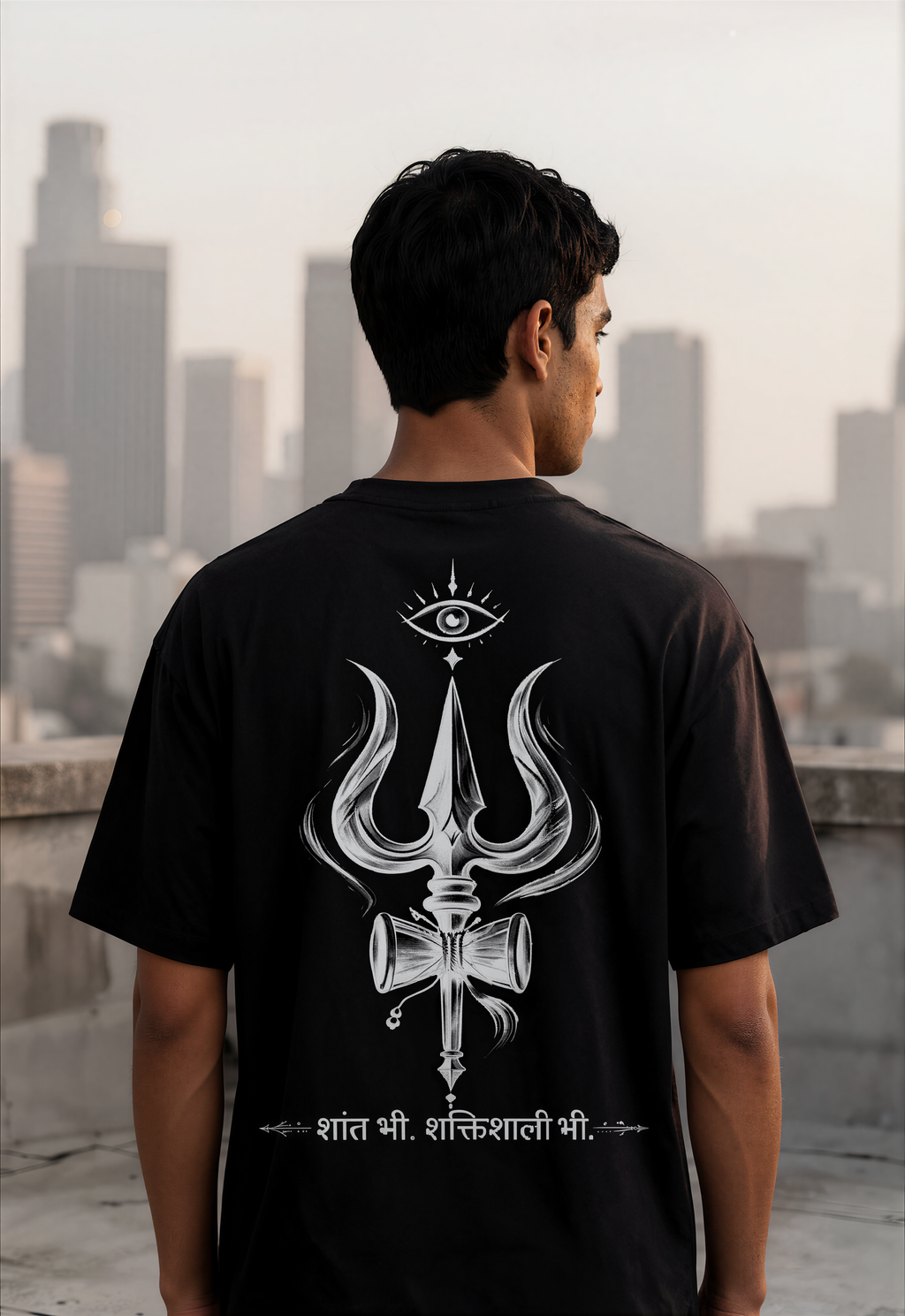 Mahadev Unisex Oversized Classic T-Shirt