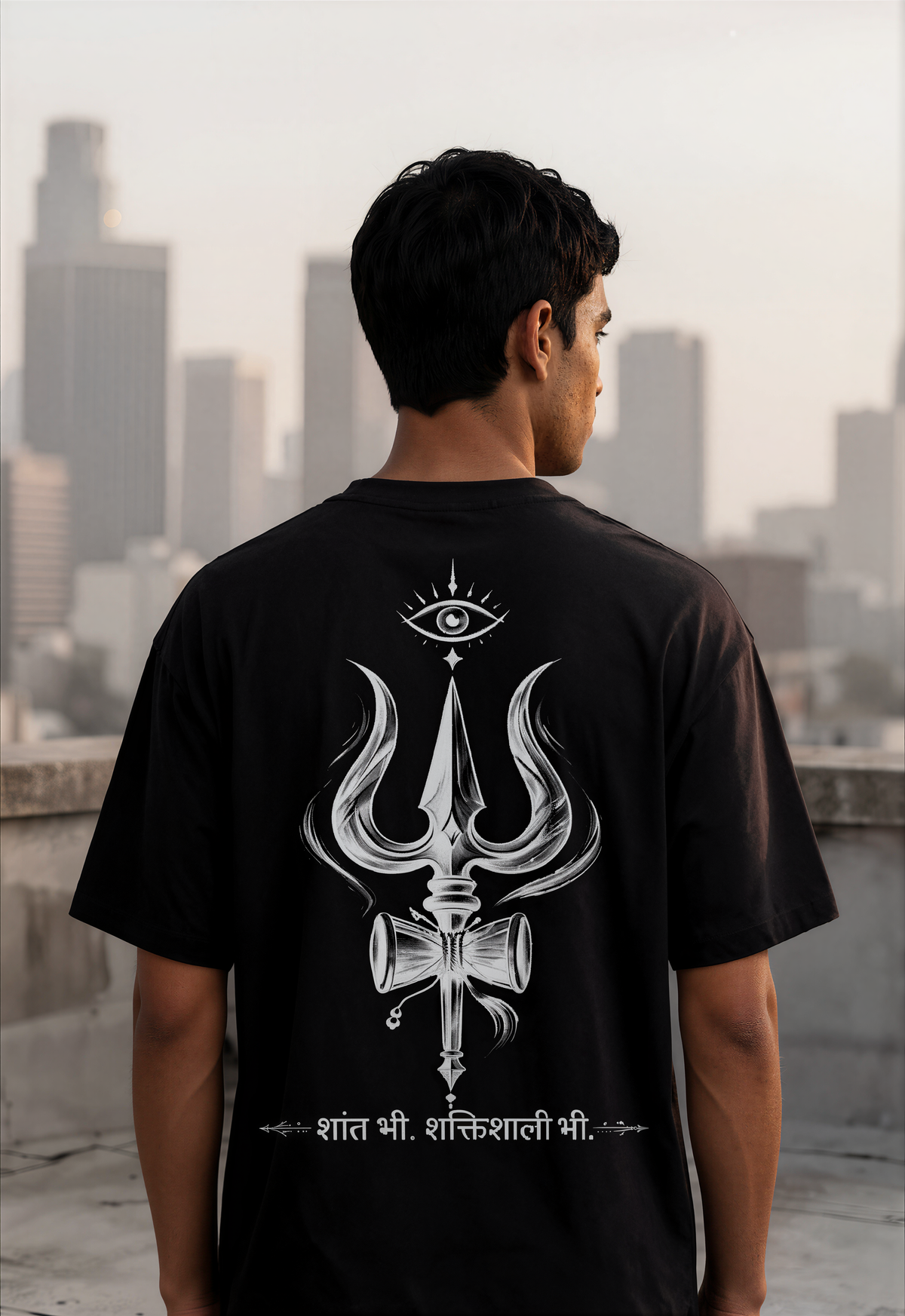 Mahadev Unisex Oversized Classic T-Shirt