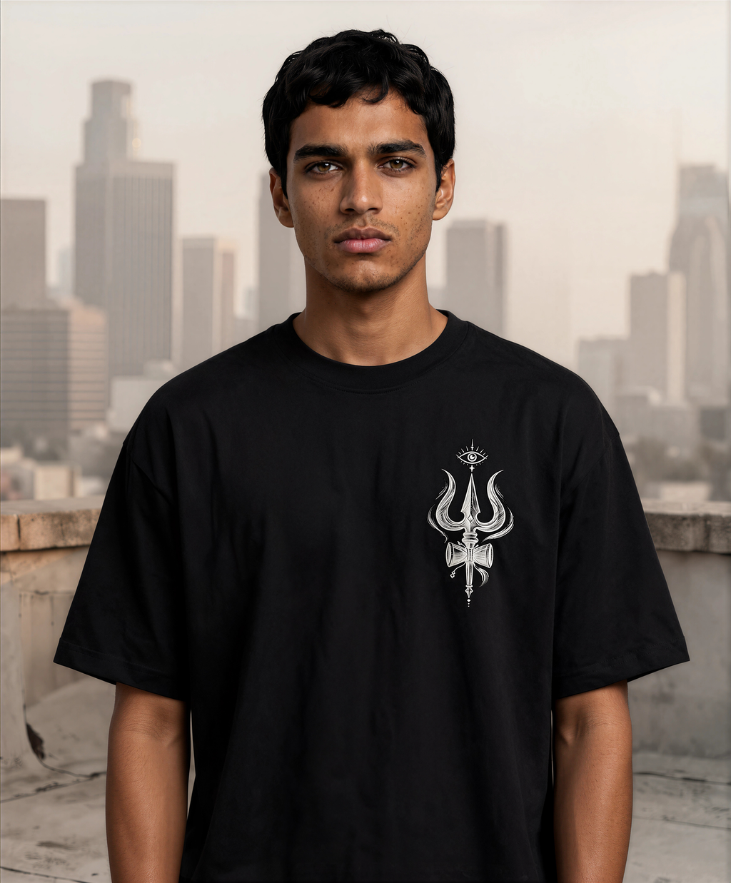 Mahadev Unisex Oversized Classic T-Shirt